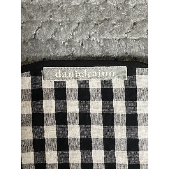 Anthropologie Daniel Rainn Penelope M Embroidered Top Floral Boho Dainty Vented - Picture 10 of 11